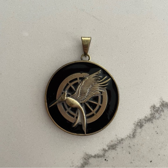 Mockingjay Necklace Pendant - Picture 1 of 5